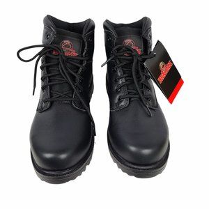 Brahma Men's Escott Work Boot Size 8.5 Soft Toe Wide Width Black